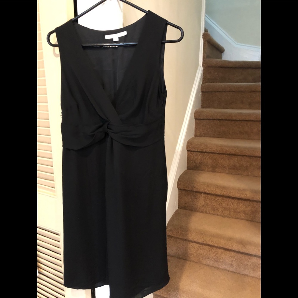 Sleeveless lined Boden silk dress, mid length